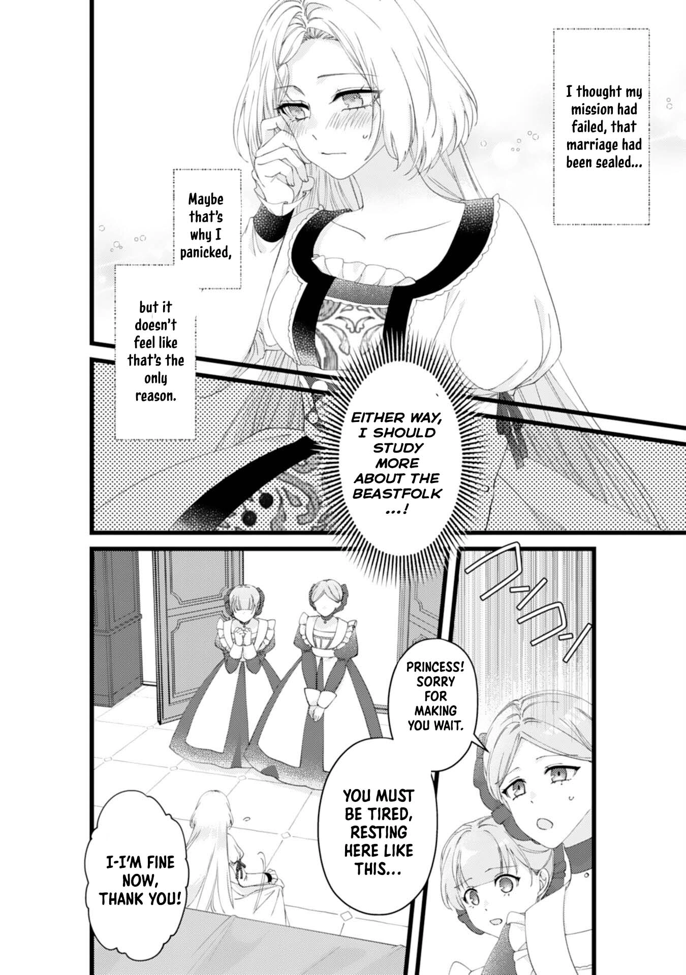 I Married the Coldhearted Beastman Prince as a Substitute, and He Doted on Me as His Mate. Chapter 7 - . Page 18